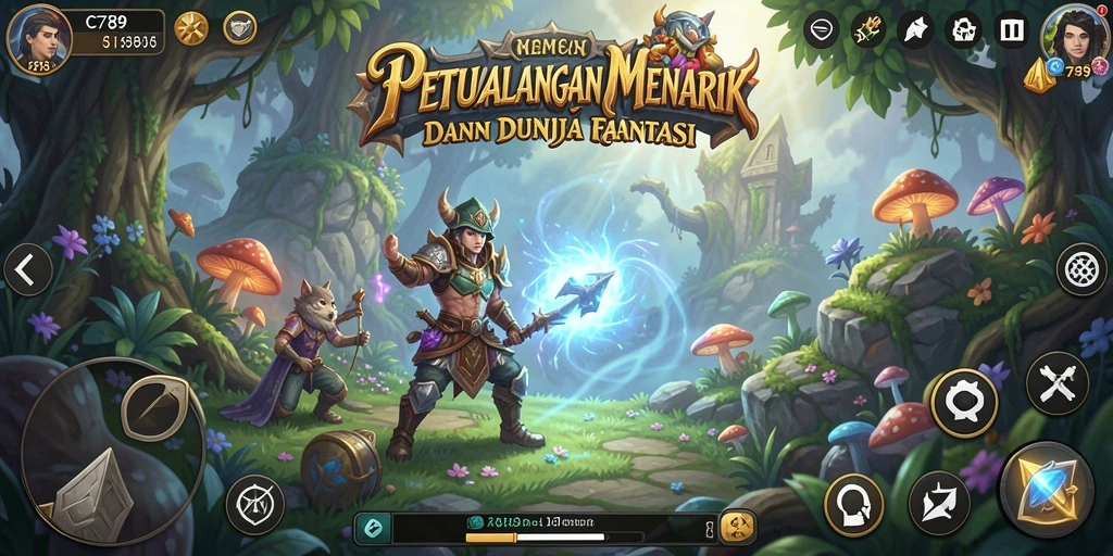 Gameplay C789 menunjukkan momen seru dalam petualangan yang menegangkan.