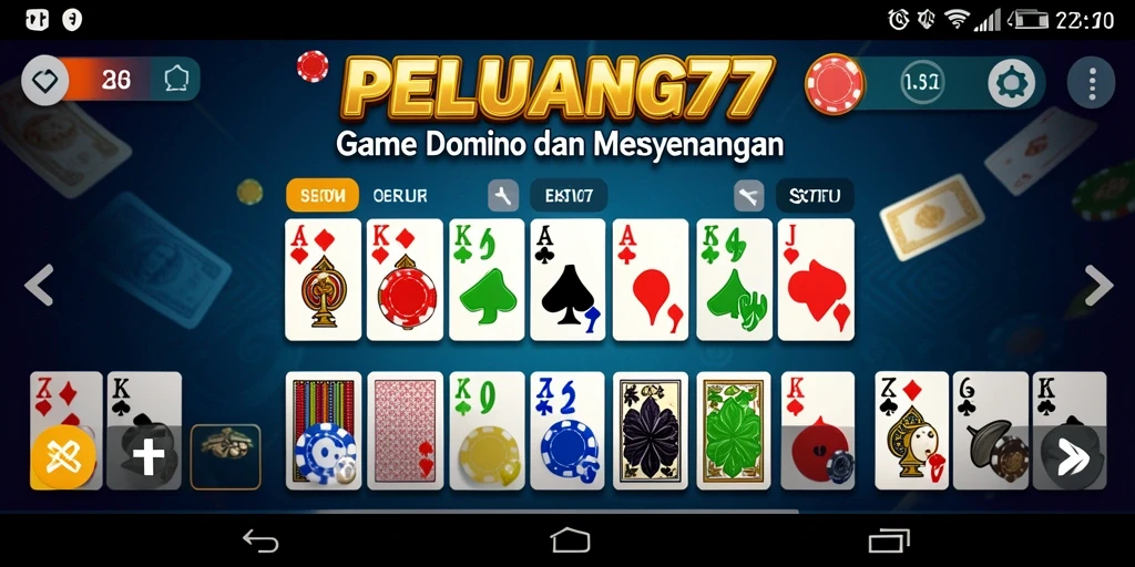 Tangkapan layar gameplay menarik dari PELUANG77.