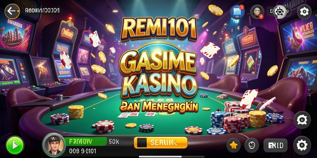 Tampilan gameplay seru di REMI101 dengan grafik menarik.