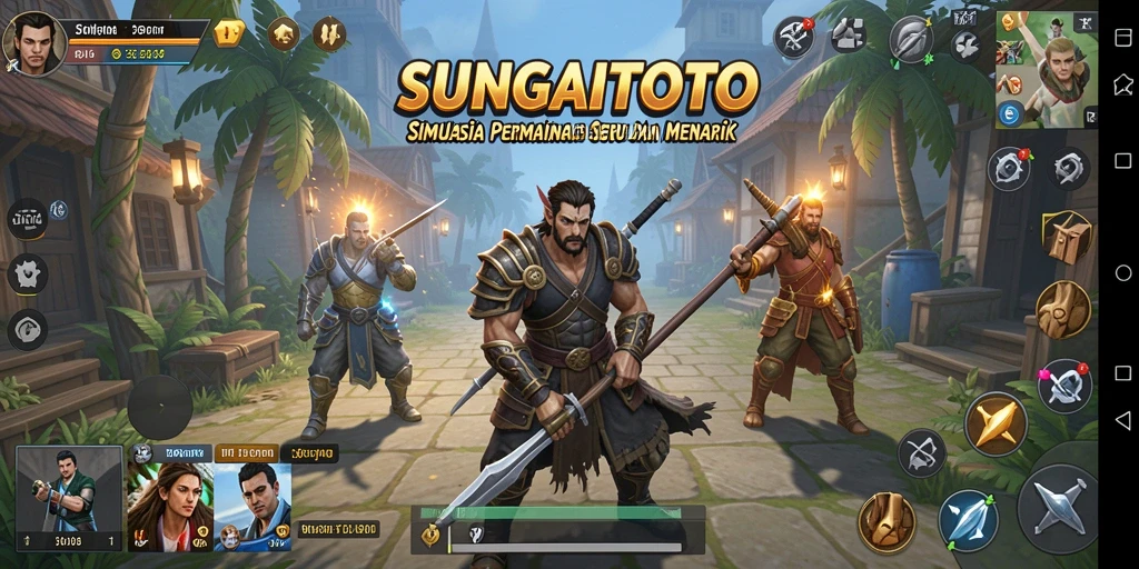 Screenshot SUNGAITOTO menampilkan gameplay menarik dan seru.