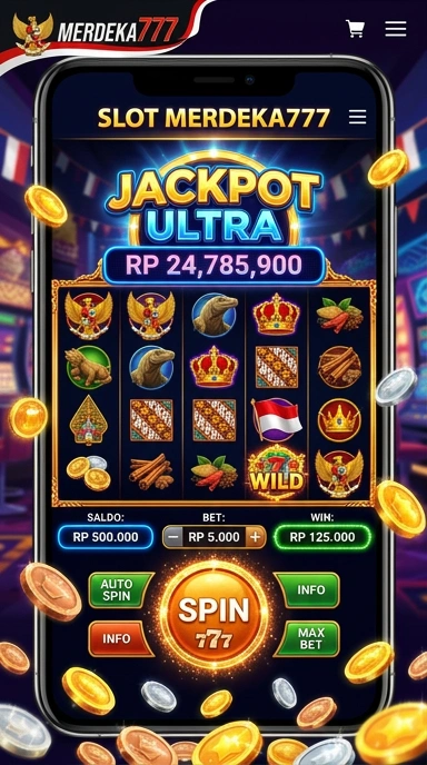 Tampilan antarmuka merdeka777 yang intuitif dan modern.